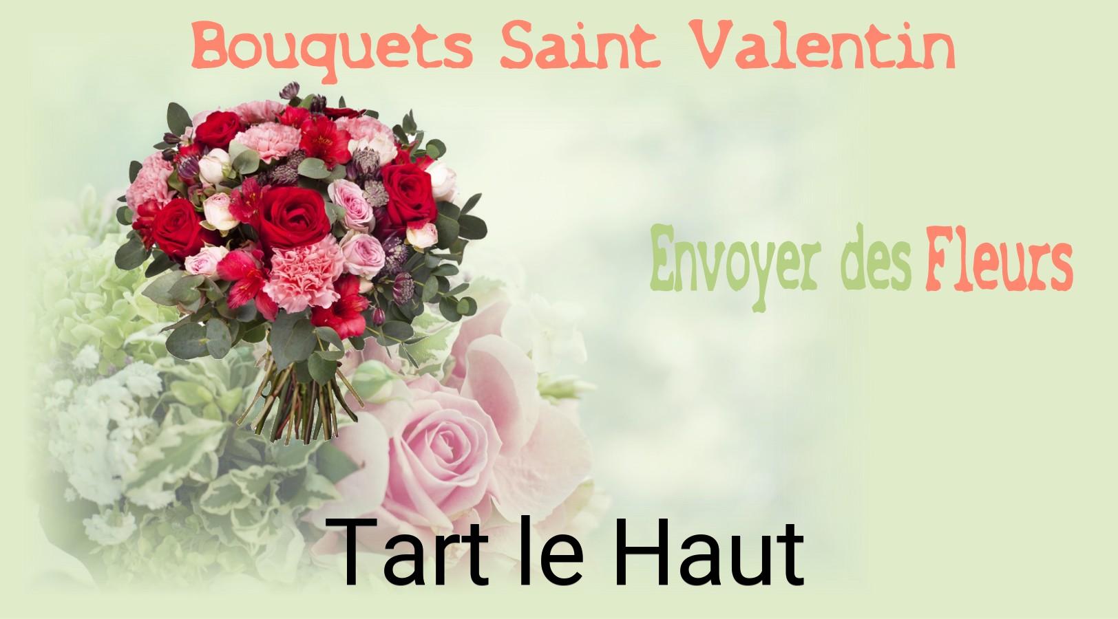 Roses de Saint-Valentin livrées à Tart-le-Haut